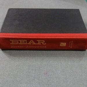 Red and Black Hardcover Book